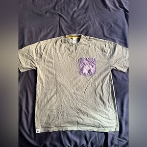 Relaxed Fit Plain Pocket Tee